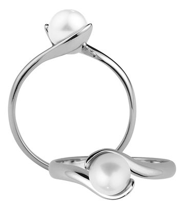 Assi Arnimaa-Leinonen / Kohinoor - Lily (Ring, Wei&szlig;gold)