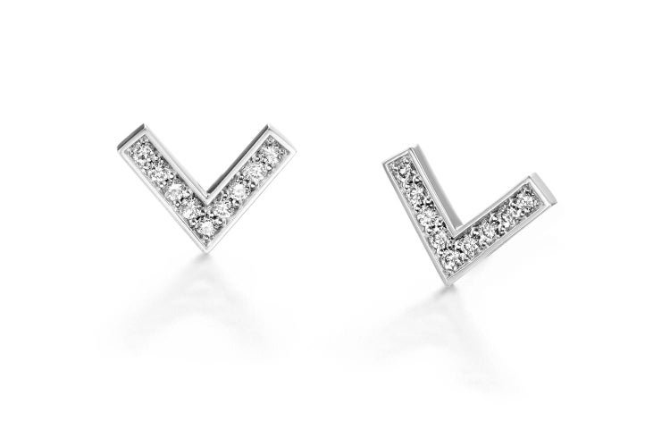 Katri Niskanen / Lumoava - Cupid (Ohrringe II, Wei&szlig;gold)